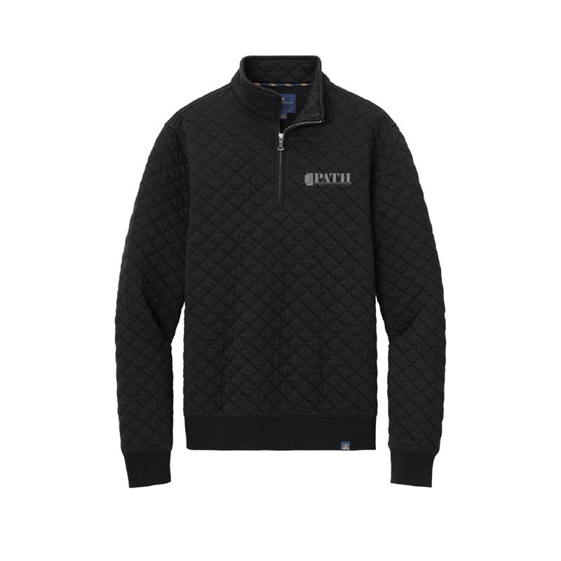 Brooks Brothers Diamond Quilt ¼ Zip