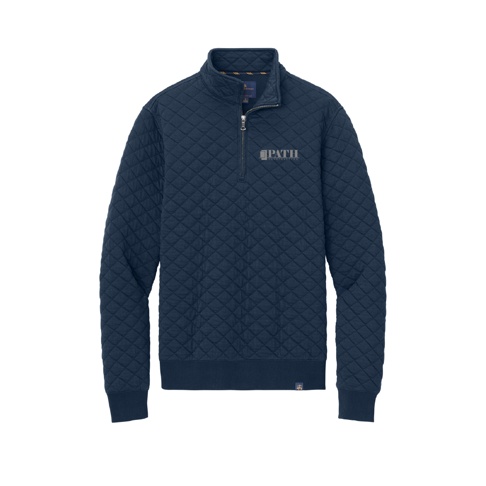 Brooks Brothers Diamond Quilt ¼ Zip